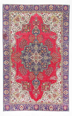 Alfombra persa - Tabriz - 287 x 185 cm - rojo