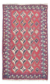 Alfombra Belutsch - 131 x 80 cm - rojo