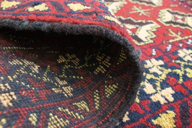 Alfombra Belutsch - 131 x 80 cm - rojo