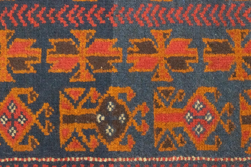 Alfombra Belutsch - 133 x 83 cm - azul
