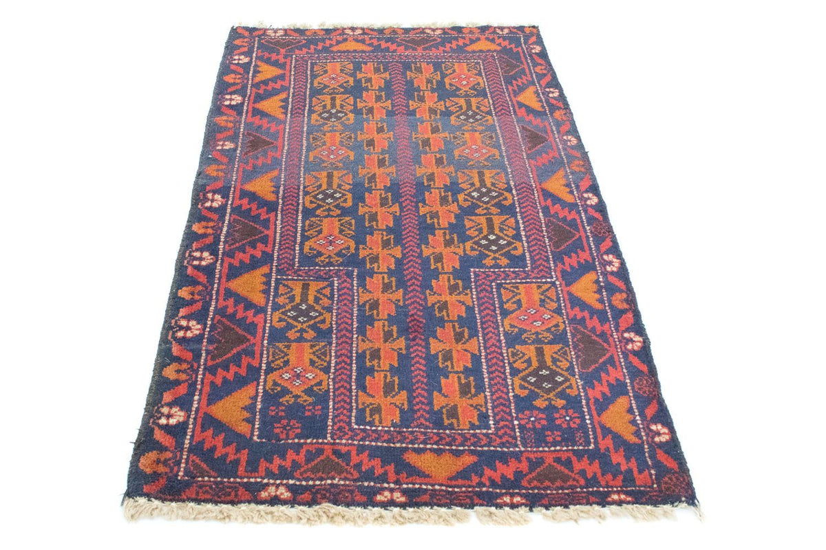 Alfombra Belutsch - 133 x 83 cm - azul