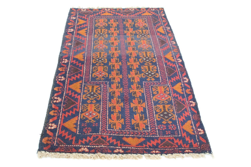 Alfombra Belutsch - 133 x 83 cm - azul