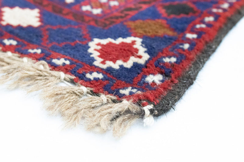 Alfombra Belutsch - 128 x 77 cm - rojo