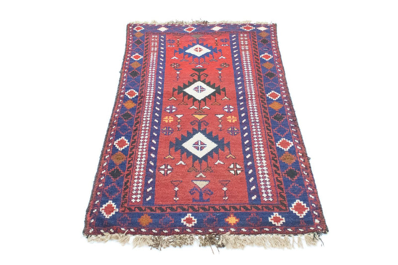 Alfombra Belutsch - 128 x 77 cm - rojo