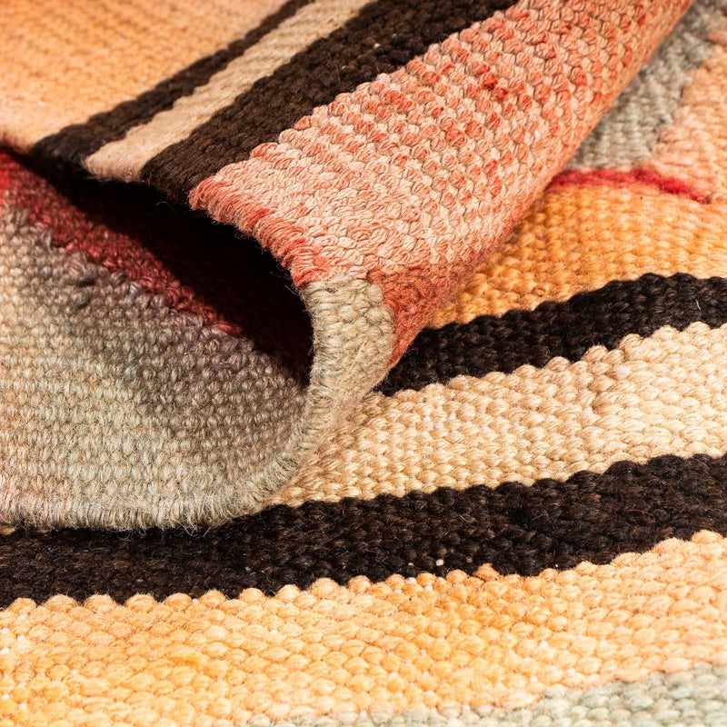 Alfombra Kelim - Antigua - 150 x 116 cm - multicolor