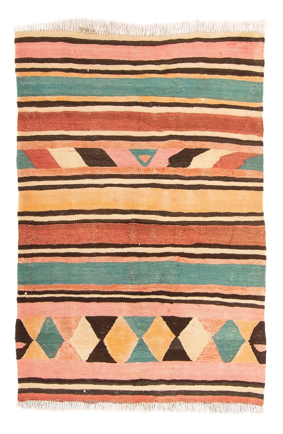 Alfombra Kelim - Antigua - 160 x 120 cm - multicolor