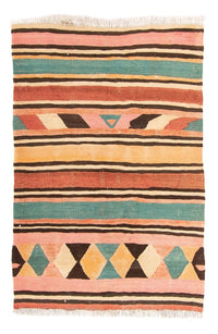 Alfombra Kelim - Antigua - 160 x 120 cm - multicolor