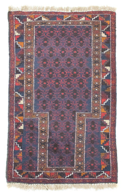 Alfombra Belutsch - 130 x 79 cm - azul