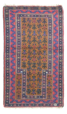 Alfombra Belutsch - 140 x 76 cm - azul