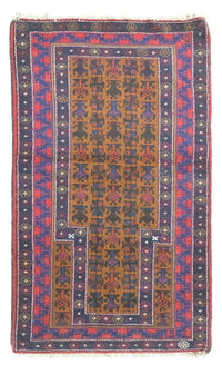 Alfombra Belutsch - 140 x 76 cm - azul