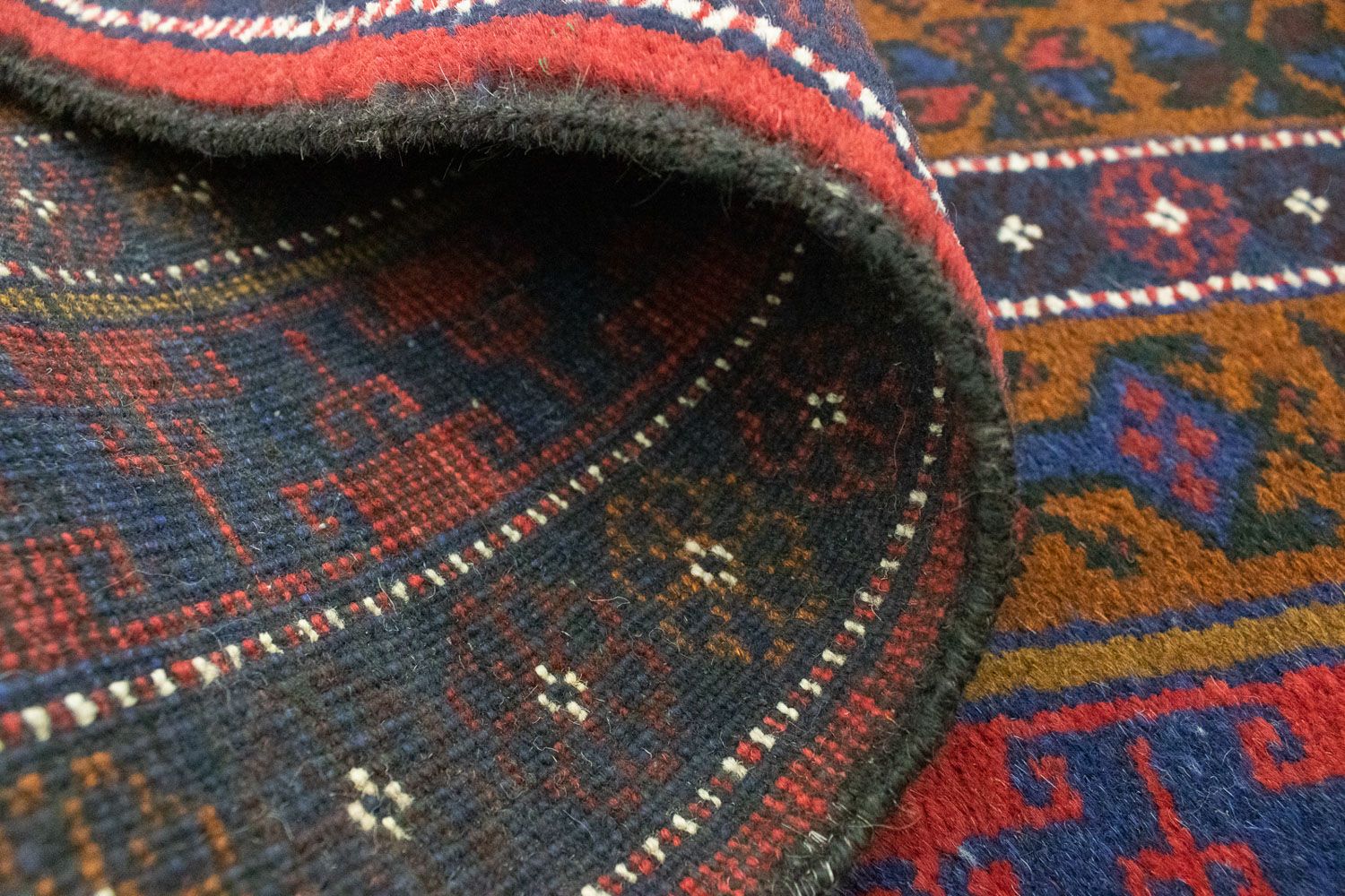 Alfombra Belutsch - 140 x 76 cm - azul