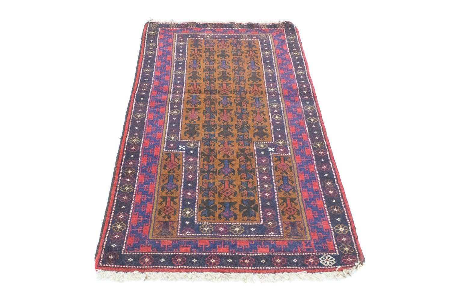 Alfombra Belutsch - 140 x 76 cm - azul