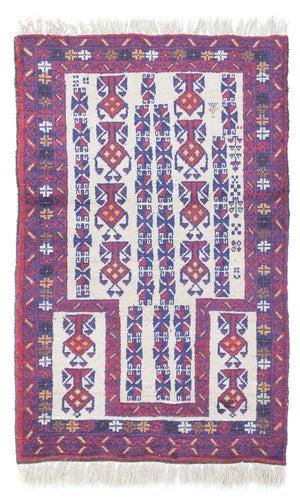 Alfombra Belutsch - 129 x 77 cm - beige
