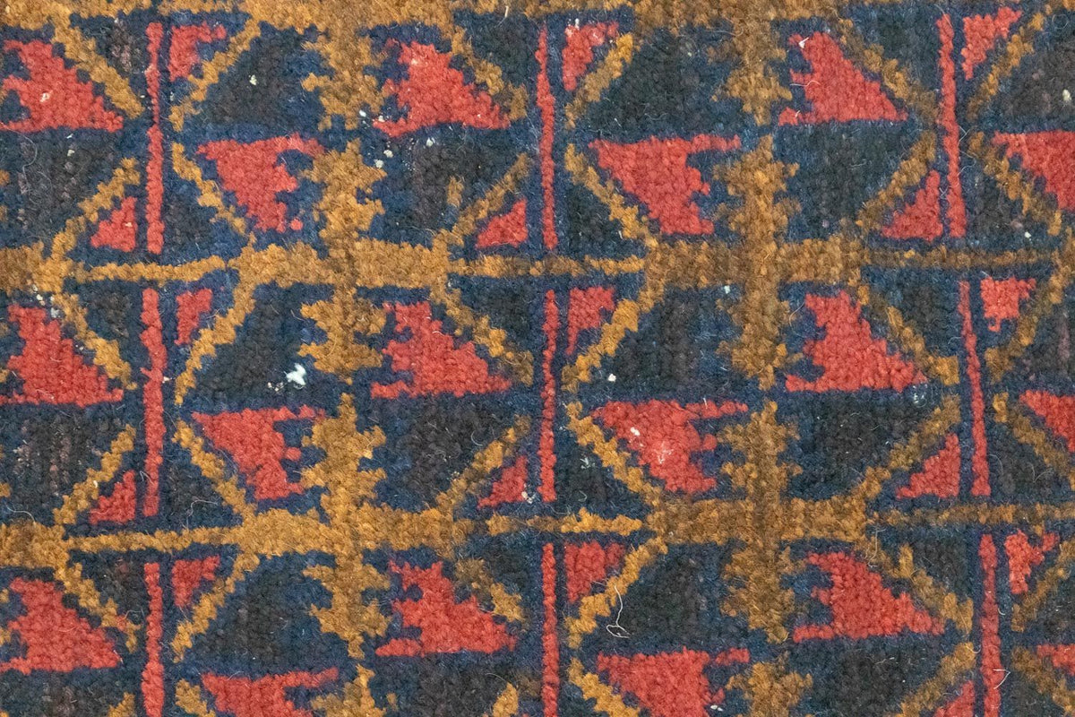 Alfombra Belutsch - 136 x 83 cm - marrón