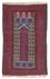 Alfombra Belutsch - 131 x 85 cm - rojo
