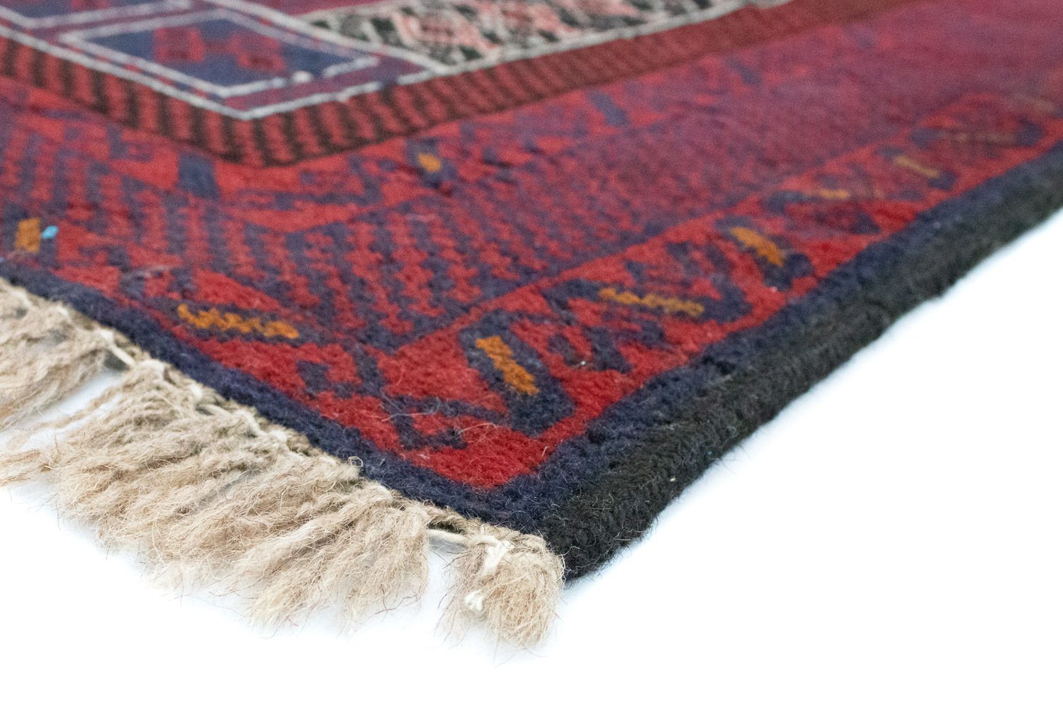 Alfombra Belutsch - 131 x 85 cm - rojo