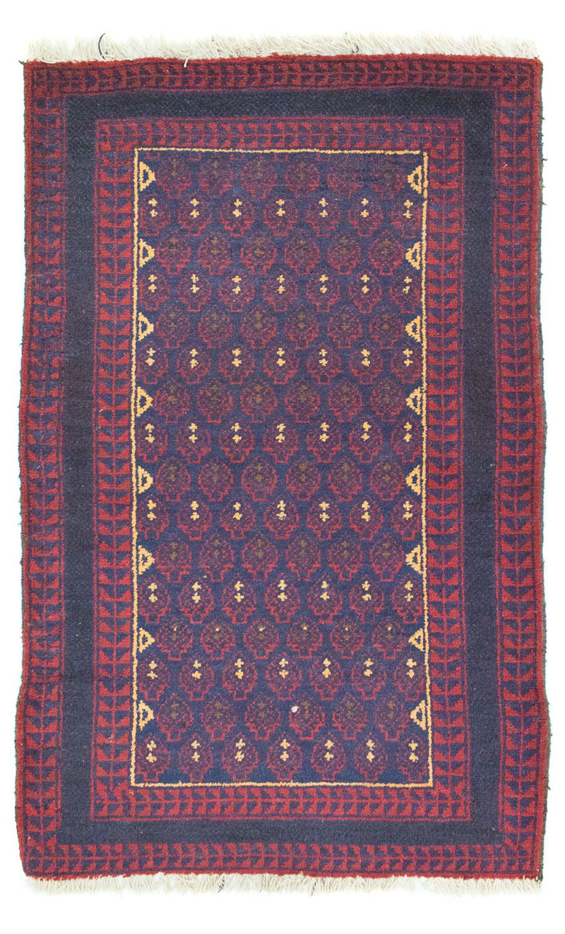 Alfombra Belutsch - 131 x 81 cm - azul