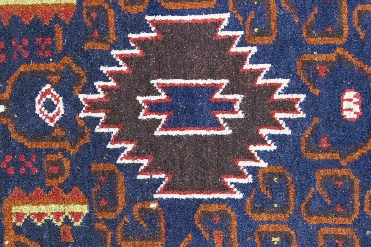 Alfombra Belutsch - 136 x 76 cm - azul
