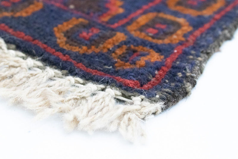 Alfombra Belutsch - 136 x 76 cm - azul