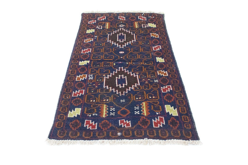 Alfombra Belutsch - 136 x 76 cm - azul