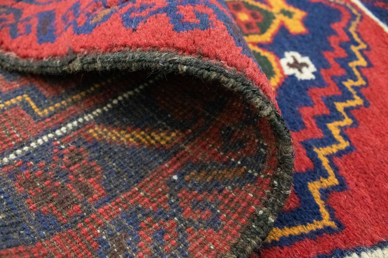 Alfombra Belutsch - 140 x 75 cm - rojo