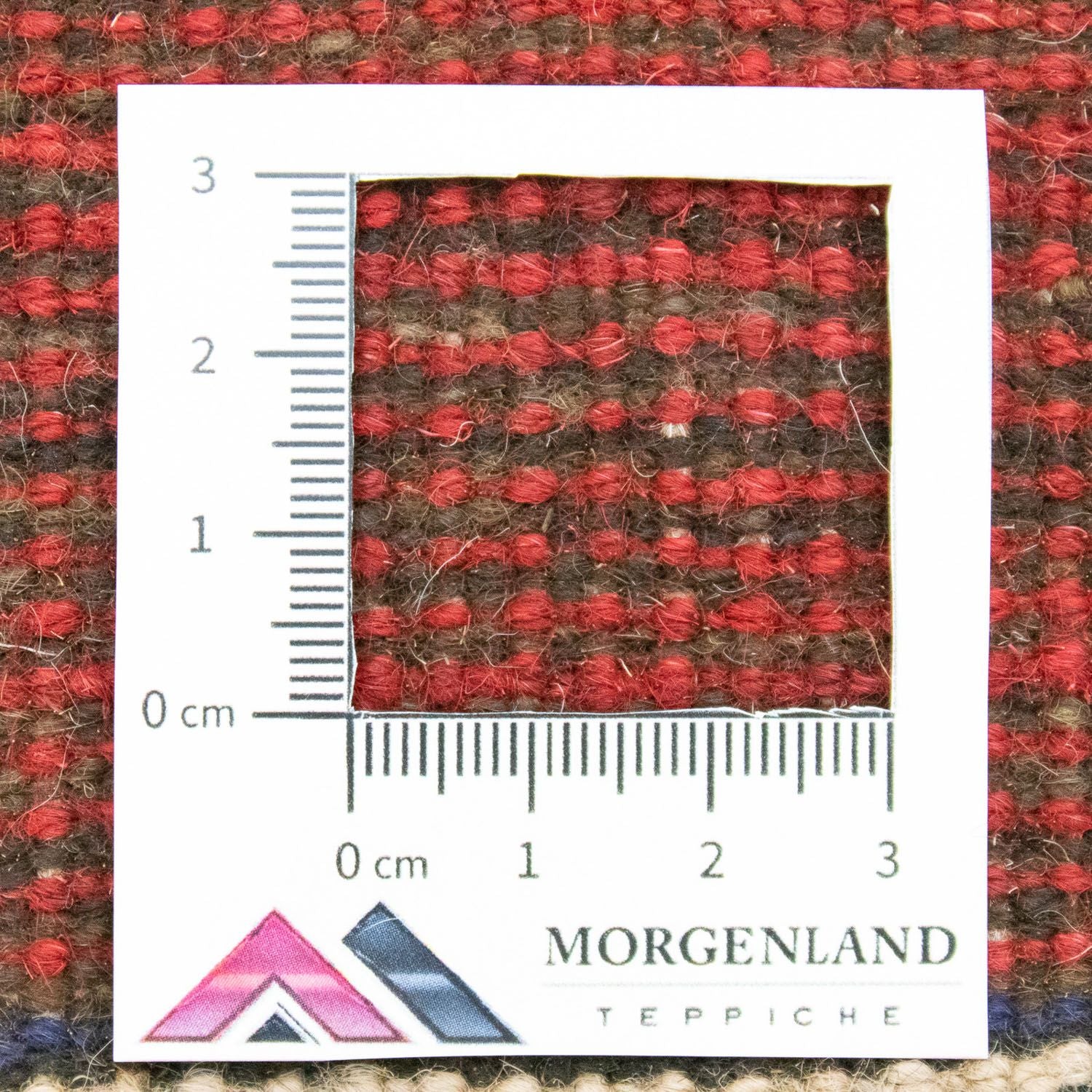 Alfombra Belutsch - 140 x 75 cm - rojo