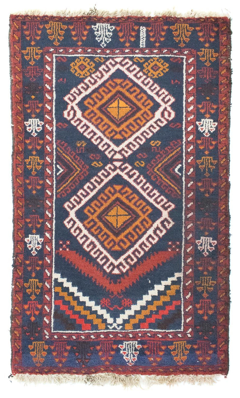 Alfombra Belutsch - 130 x 76 cm - azul