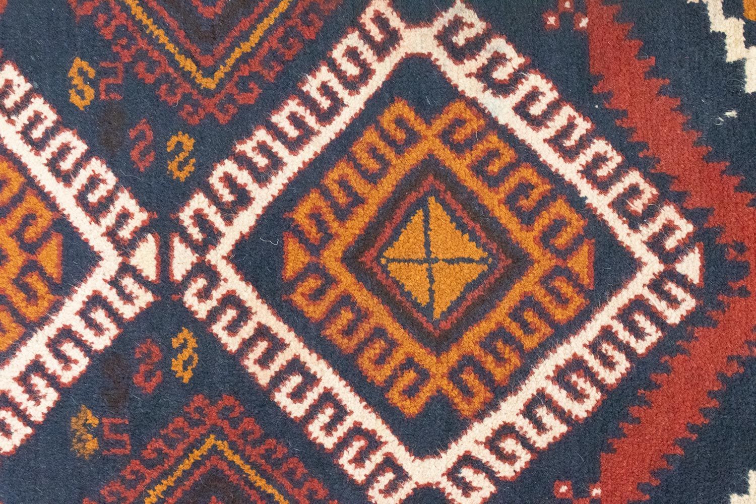 Alfombra Belutsch - 130 x 76 cm - azul