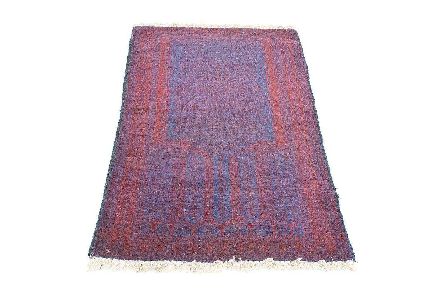 Alfombra Belutsch - 138 x 82 cm - azul