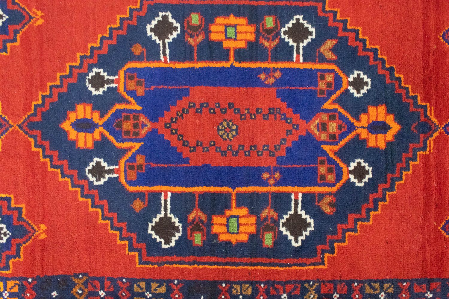 Alfombra Belutsch - 138 x 79 cm - naranja