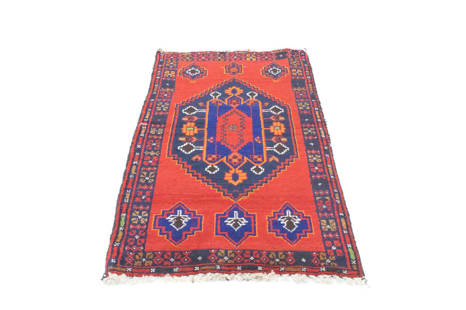 Alfombra Belutsch - 138 x 79 cm - naranja