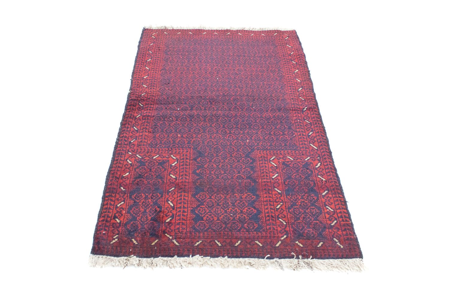 Alfombra Belutsch - 135 x 83 cm - azul