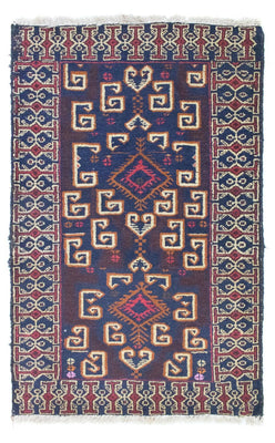Alfombra Belutsch - 130 x 80 cm - azul