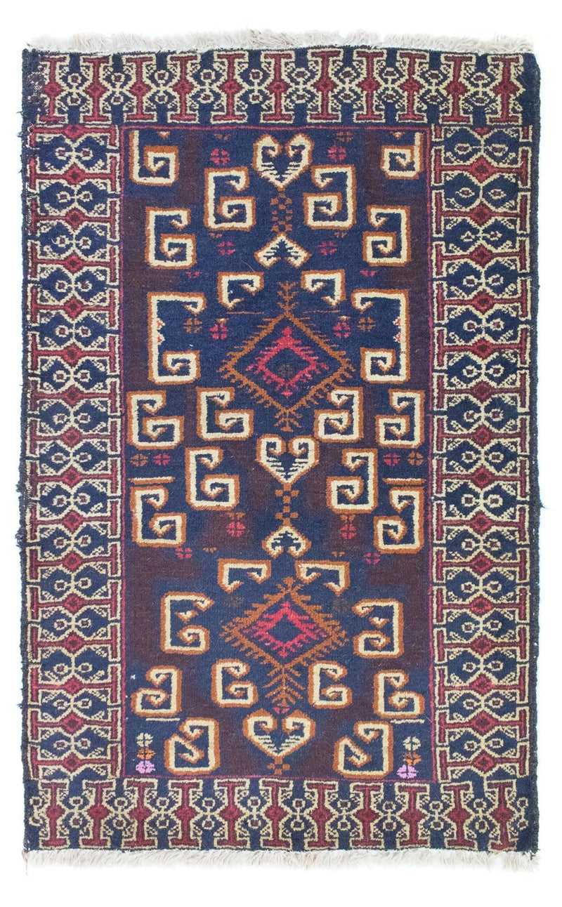 Alfombra Belutsch - 130 x 80 cm - azul