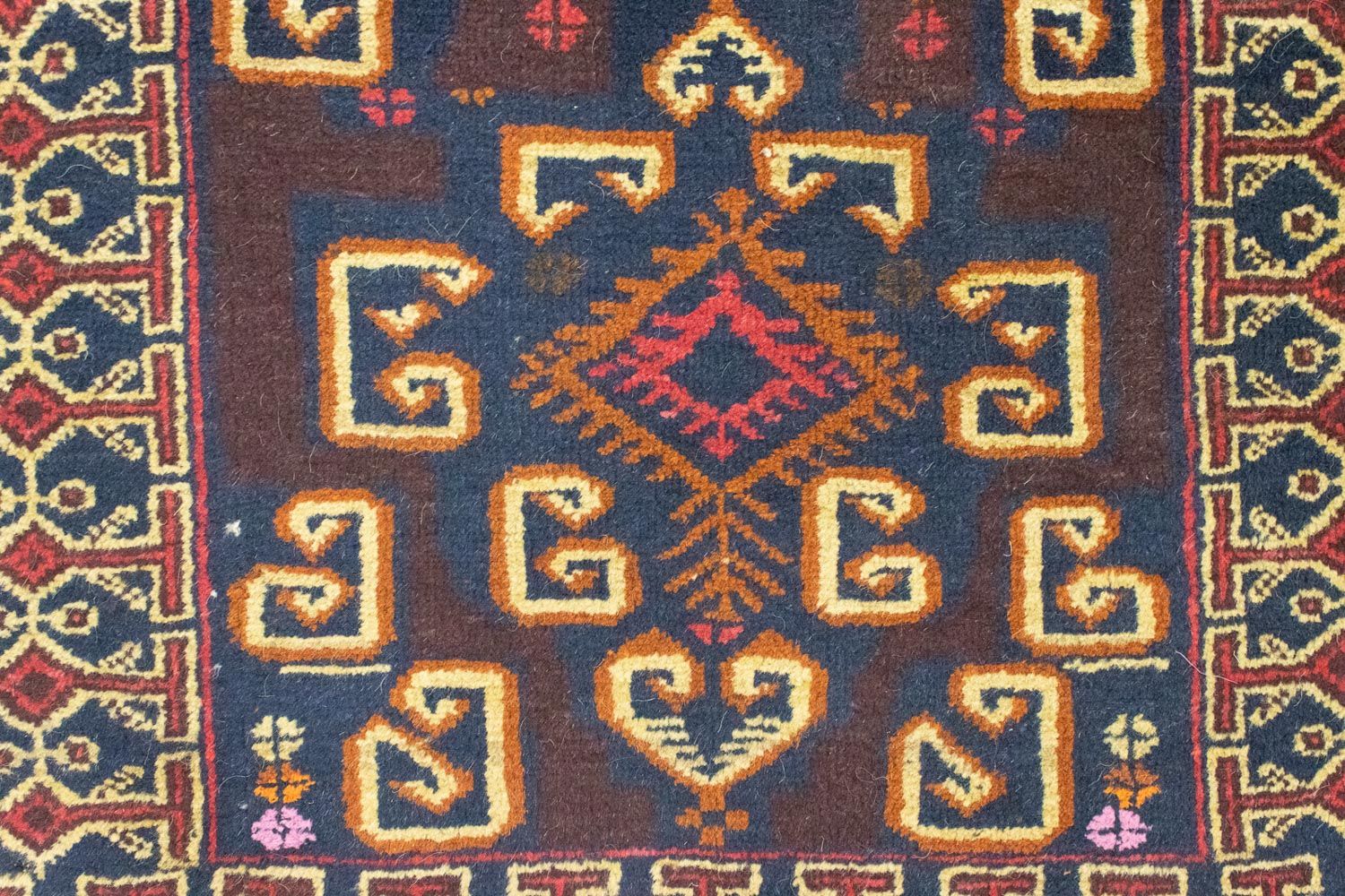 Alfombra Belutsch - 130 x 80 cm - azul