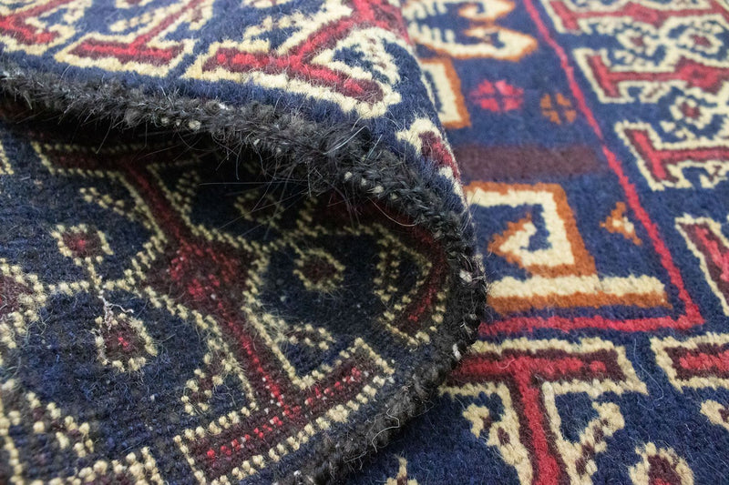 Alfombra Belutsch - 130 x 80 cm - azul