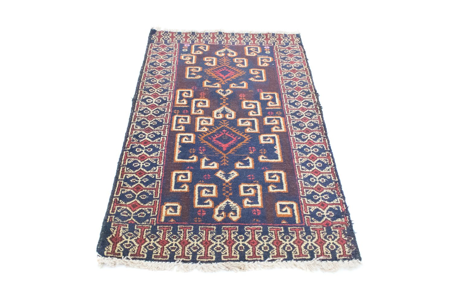 Alfombra Belutsch - 130 x 80 cm - azul