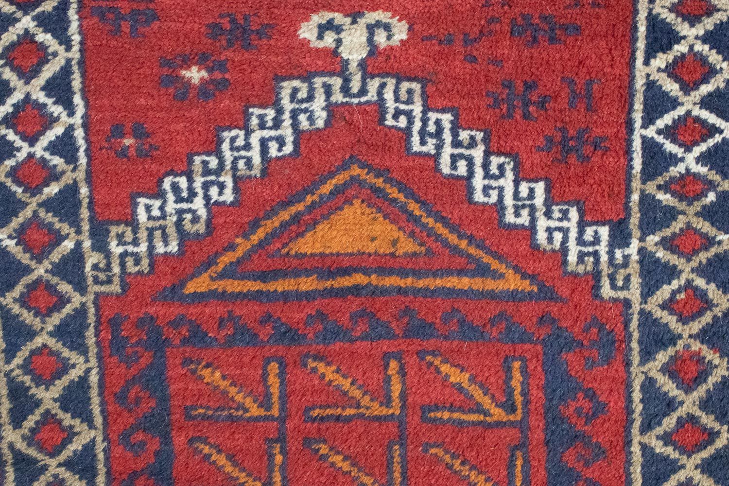 Alfombra Belutsch - 125 x 73 cm - marrón