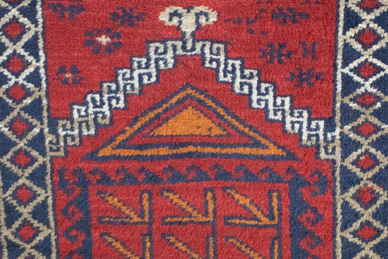 Alfombra Belutsch - 125 x 73 cm - marrón