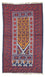 Alfombra Belutsch - 134 x 75 cm - azul