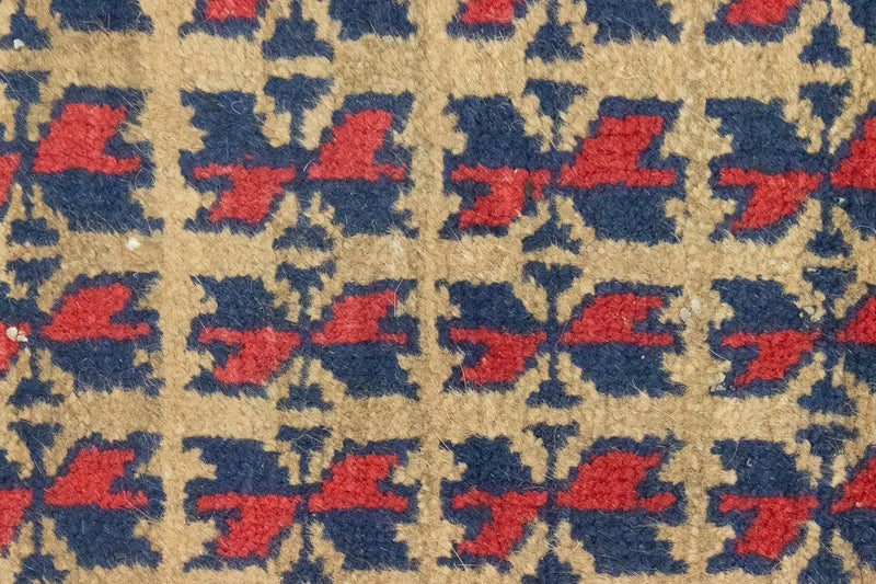 Alfombra Belutsch - 117 x 74 cm - rojo