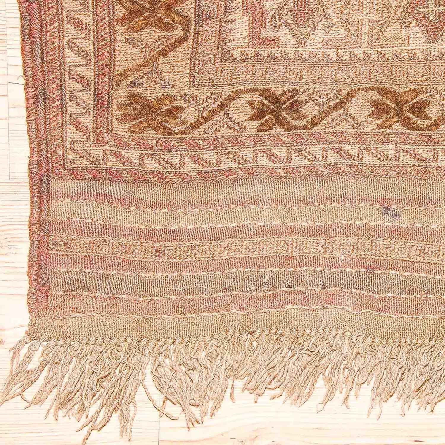 Alfombra Kelim - Antigua - 276 x 182 cm - marrón