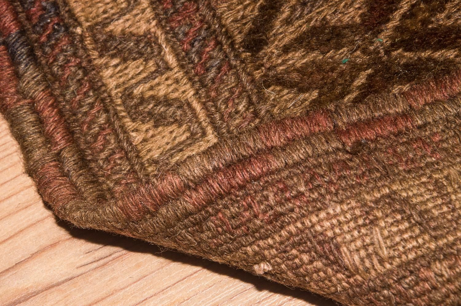 Alfombra Kelim - Antigua - 276 x 182 cm - marrón