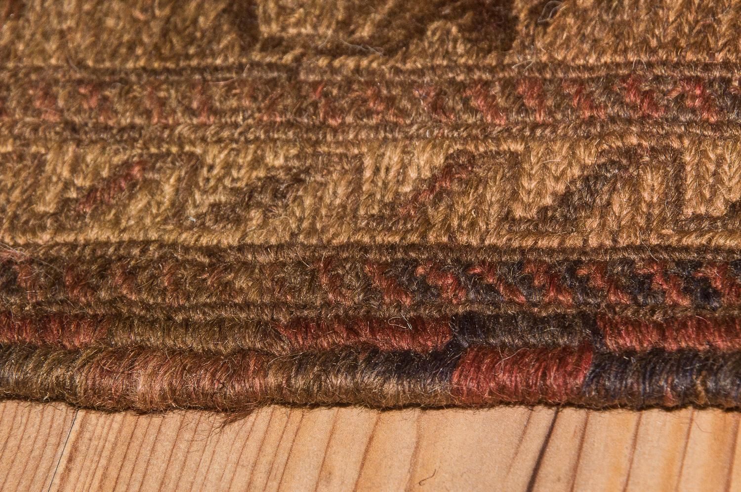 Alfombra Kelim - Antigua - 276 x 182 cm - marrón