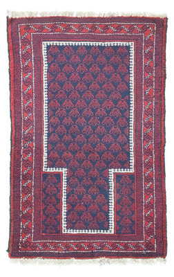 Alfombra Belutsch - 136 x 80 cm - azul