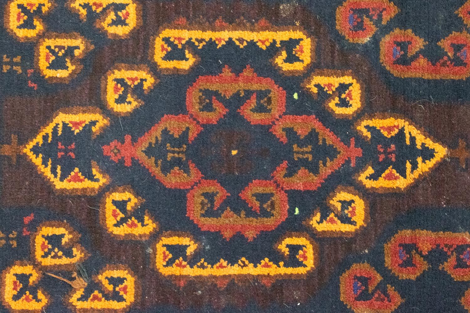 Alfombra Belutsch - 134 x 81 cm - marrón