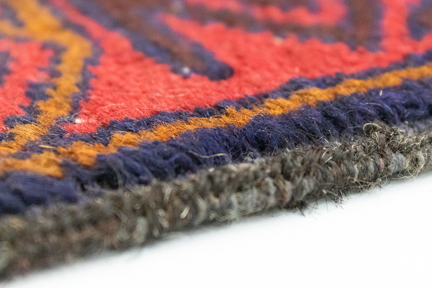 Alfombra Belutsch - 128 x 84 cm - rojo