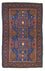 Alfombra Belutsch - 137 x 81 cm - azul