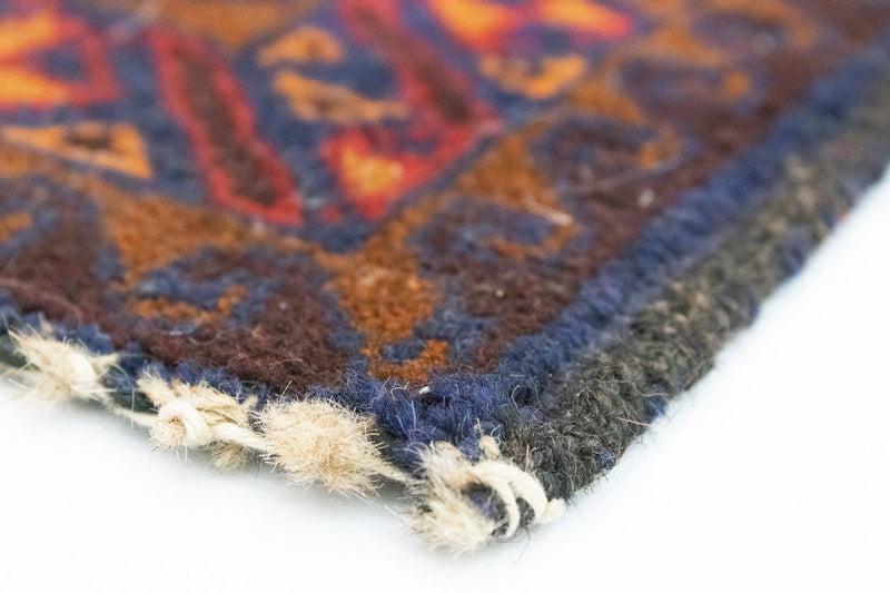 Alfombra Belutsch - 137 x 81 cm - azul