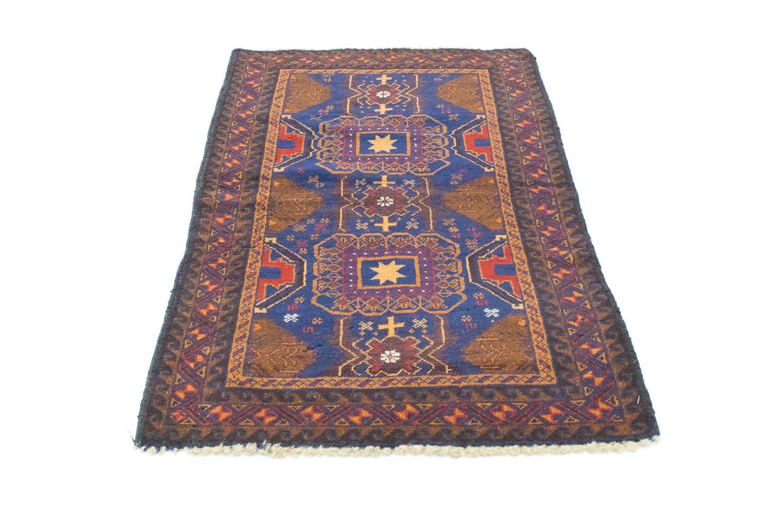 Alfombra Belutsch - 137 x 81 cm - azul